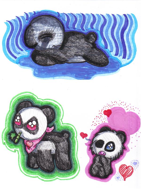 Panda Chibis