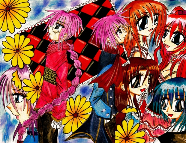 Angel Revolution: all my characters togeather!!!