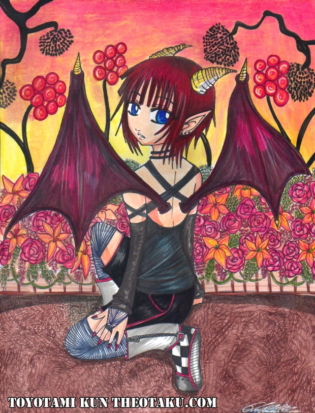 Sweet innocence: the garden...