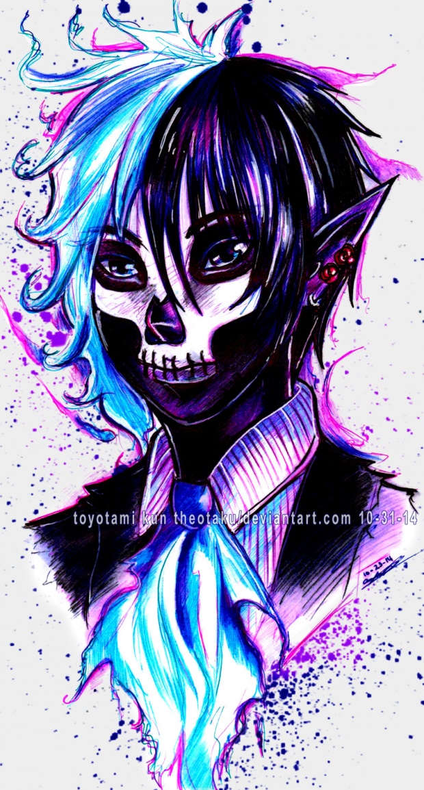 El Hombre De Calavera.