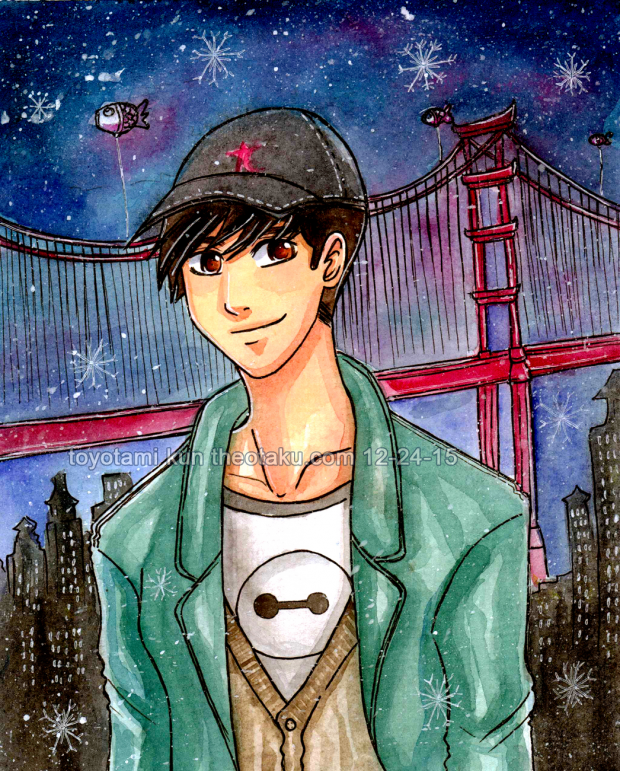 Winter walk in San Fransokyo