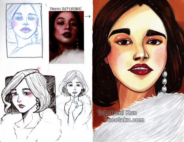 TMK- portrait practice 10/20