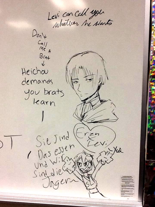 Attack on whiteboard