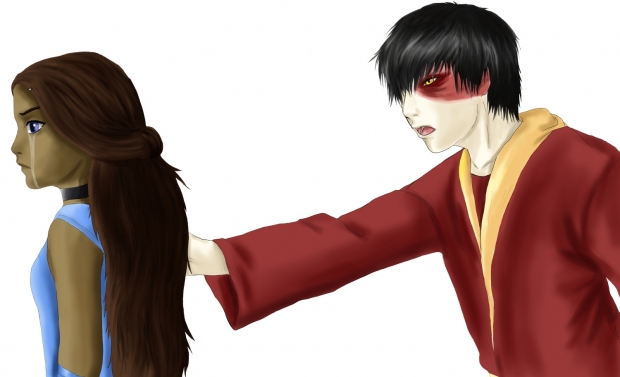 Zutara: Katara cries, Zuko chases