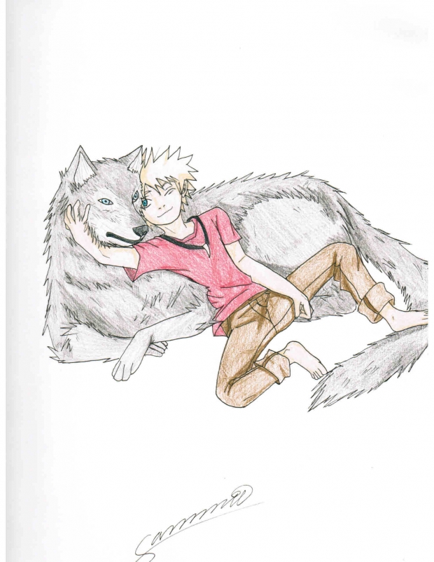 Boy and Wolf
