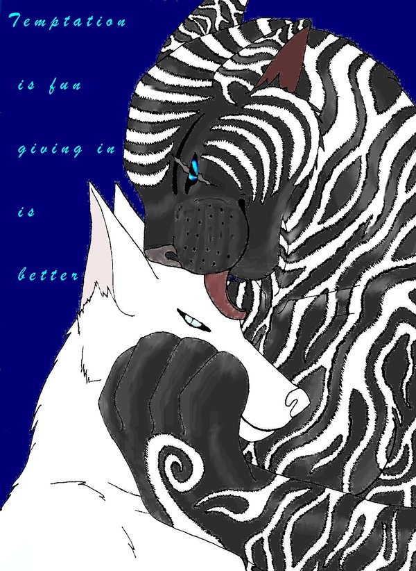 Cunara and Silence just enjoying  they're time together