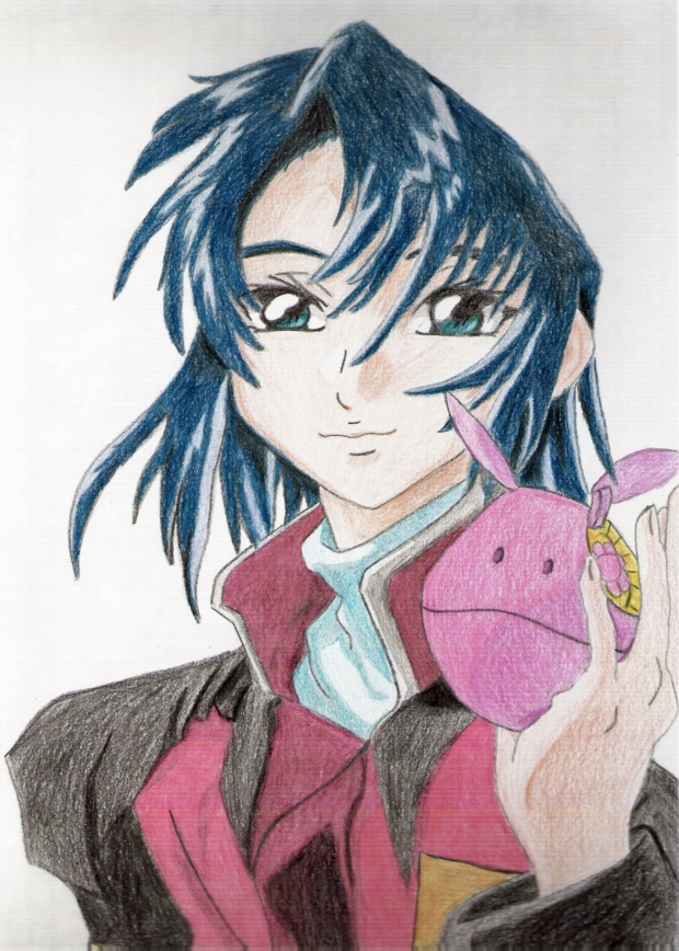 Athrun and Haro