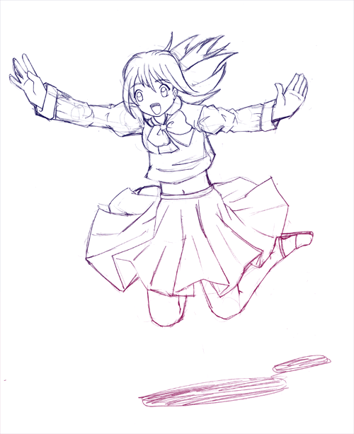 falling from the sky