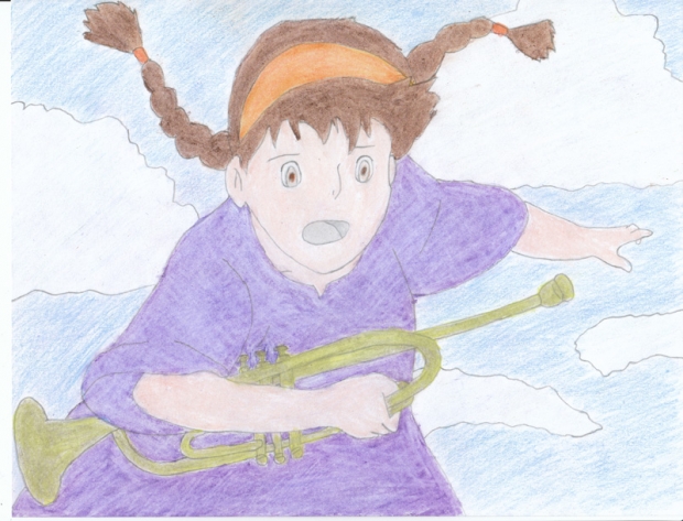 Sheeta With Instrument Colored