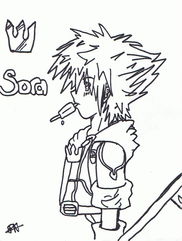 Sora (Uncolored)