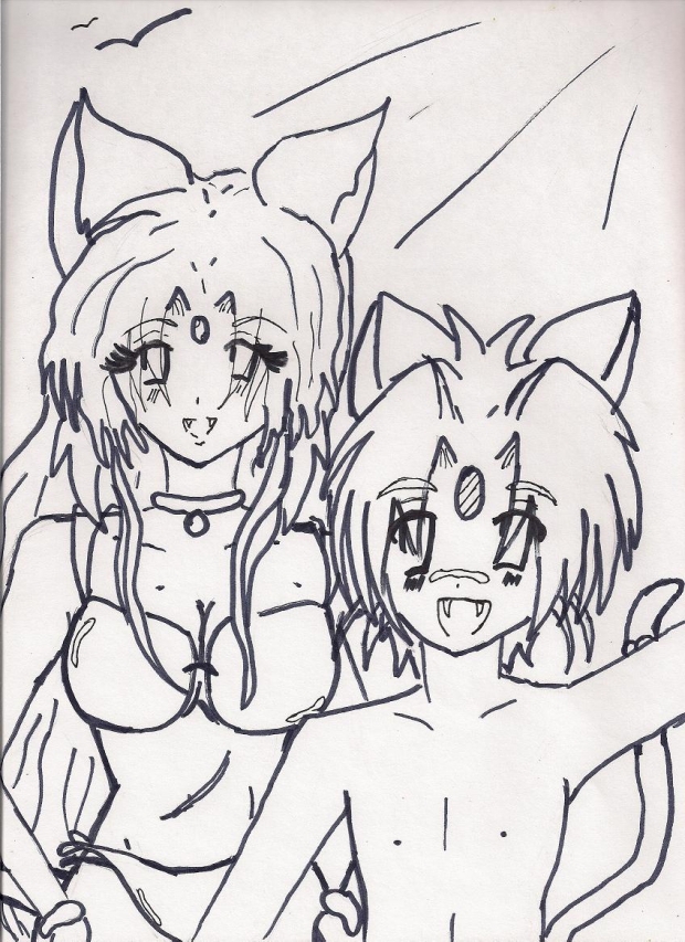 Beach Time ! :3 (Lineart)