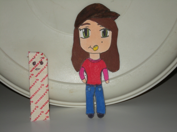 Me as a chibi paper child