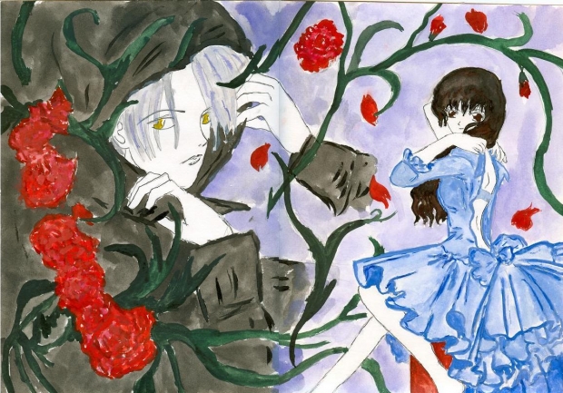 darkness in love with light