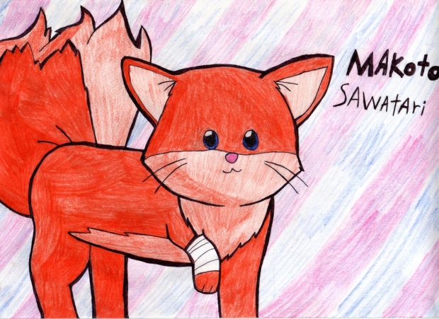 Makoto in fox form