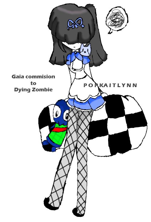 Gaia commison - dying zombie -