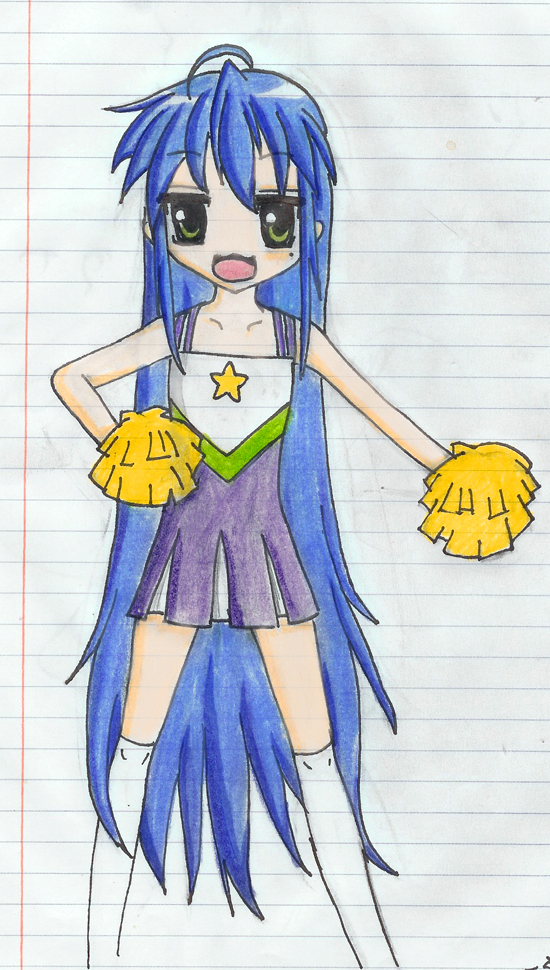 Konata! (colored sketch)