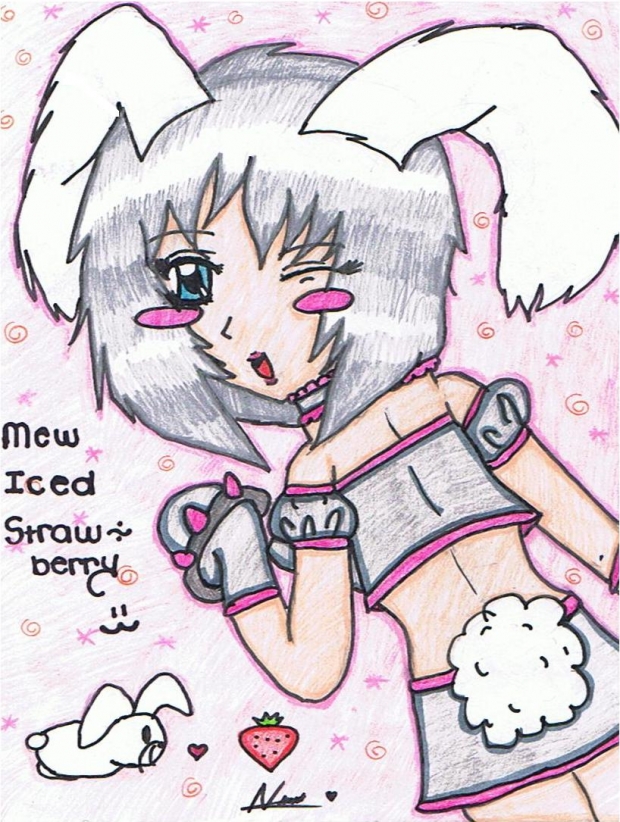 FIRST SUBMISSION OF 09: Mew Iced Strawberry