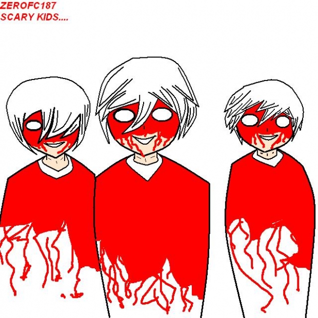 SCARY KIDS...