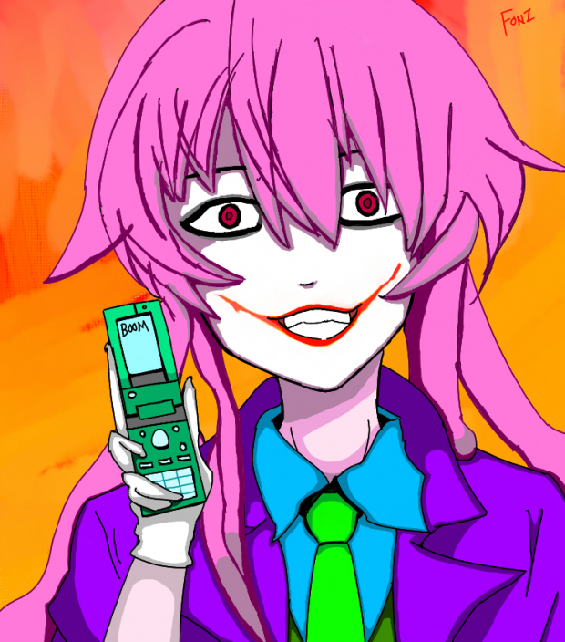 Yuno Gasai Wants Her Phone Call...