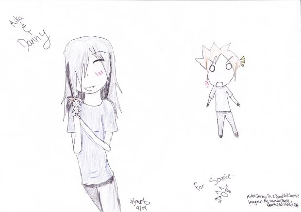 Mika and Danny from Vampire-Knight-rox's True Blood on DA