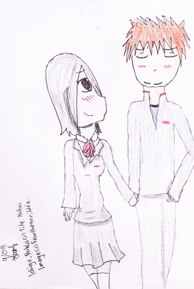 Ichiruki:  holding hands