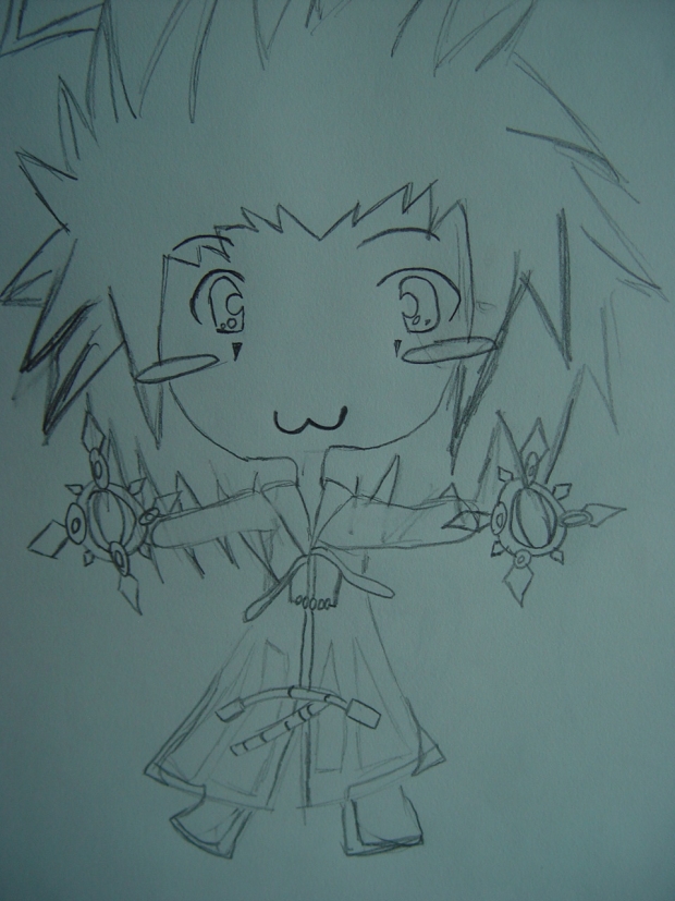 Axel shouldn't play with sharp  objects