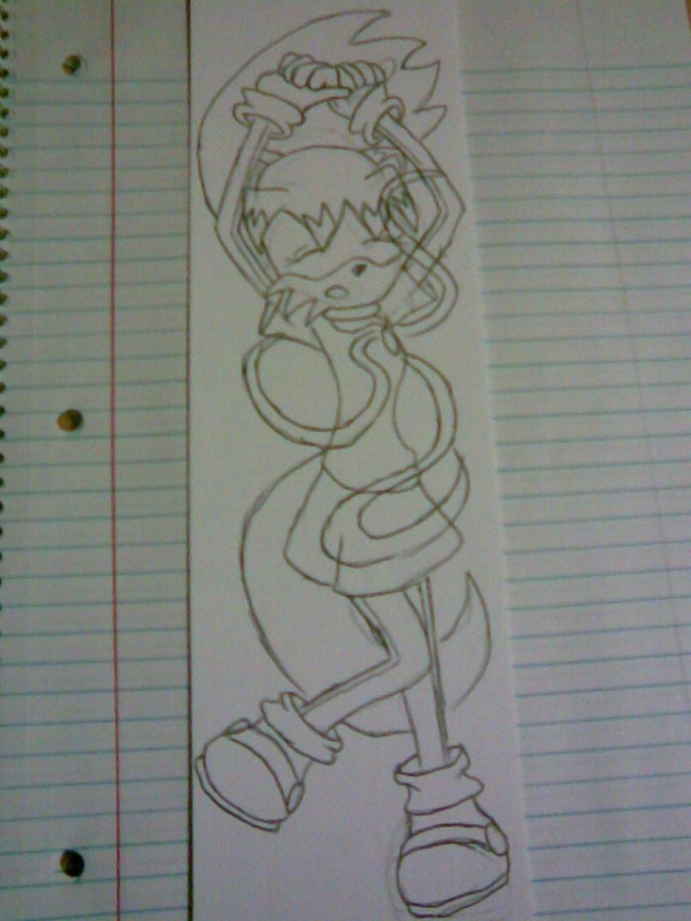 Fire of Finx Awakened (Lineart)