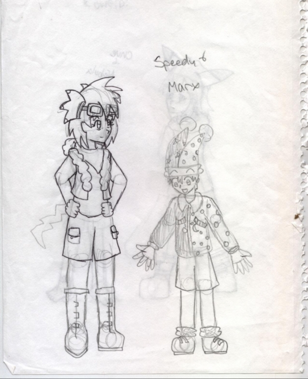 Sped and Marx Human Forms