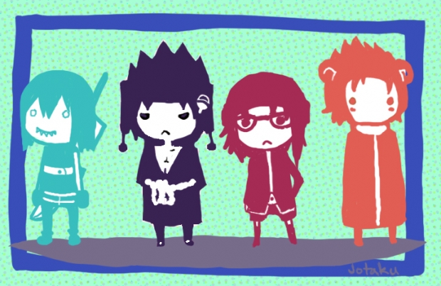 Shippuden Minis: SasuSuiKarJuu