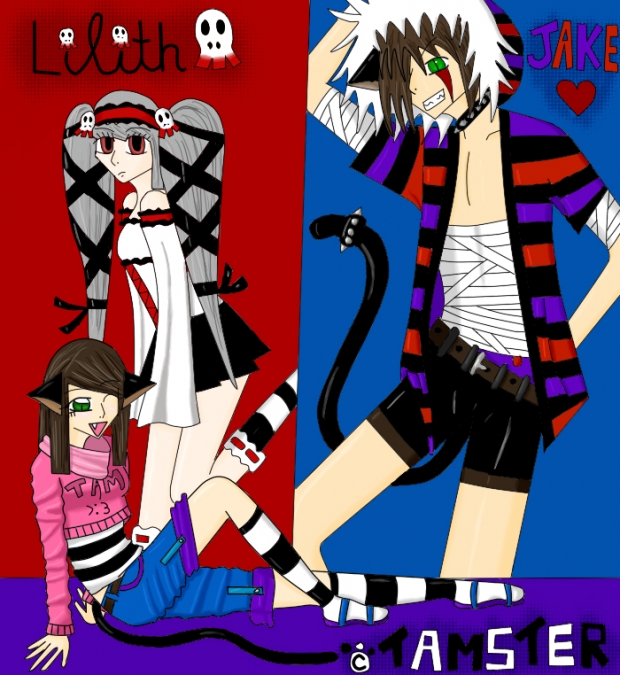 xXMe, Jake and LilithXx *coloured*