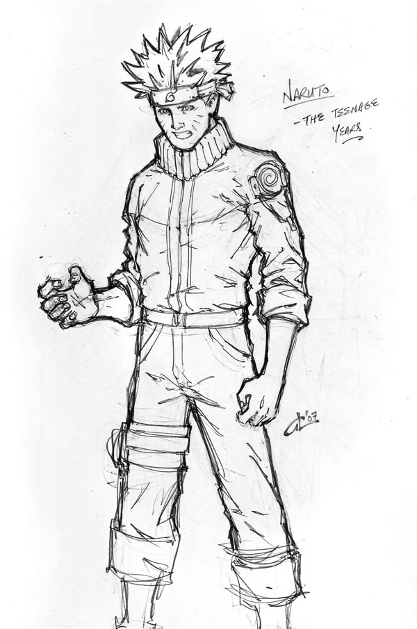 Naruto teenage years