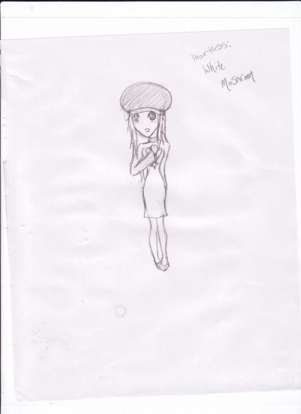 white mushroom(uncolored)