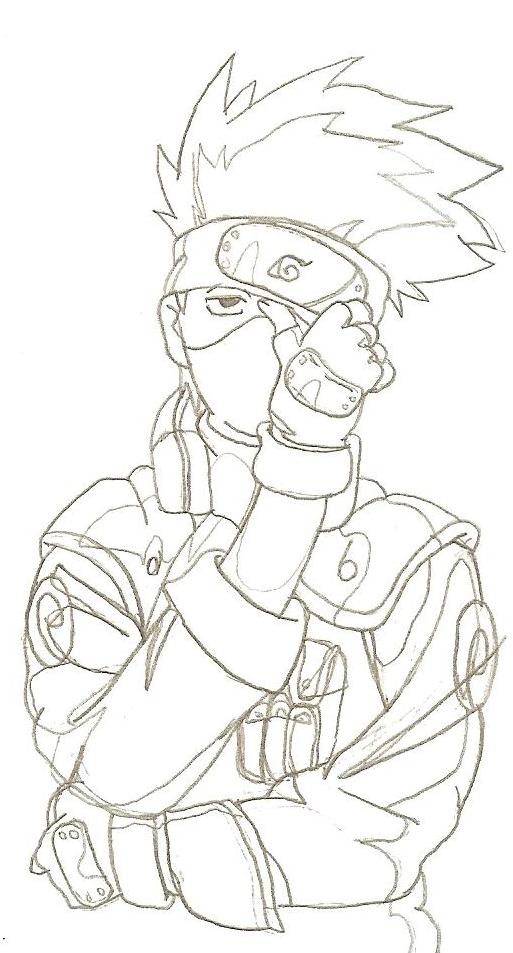 Kakashi drawing