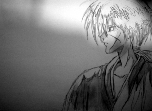 Kenshin- Uncolored.