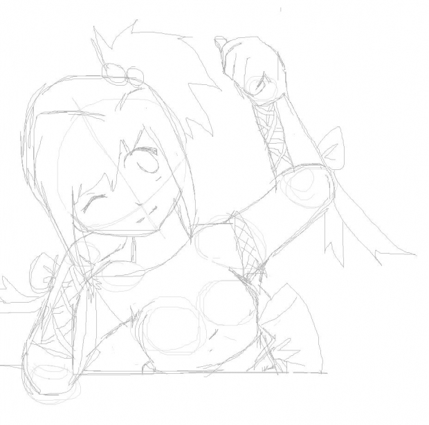 Rinchu on MS Paint sketch