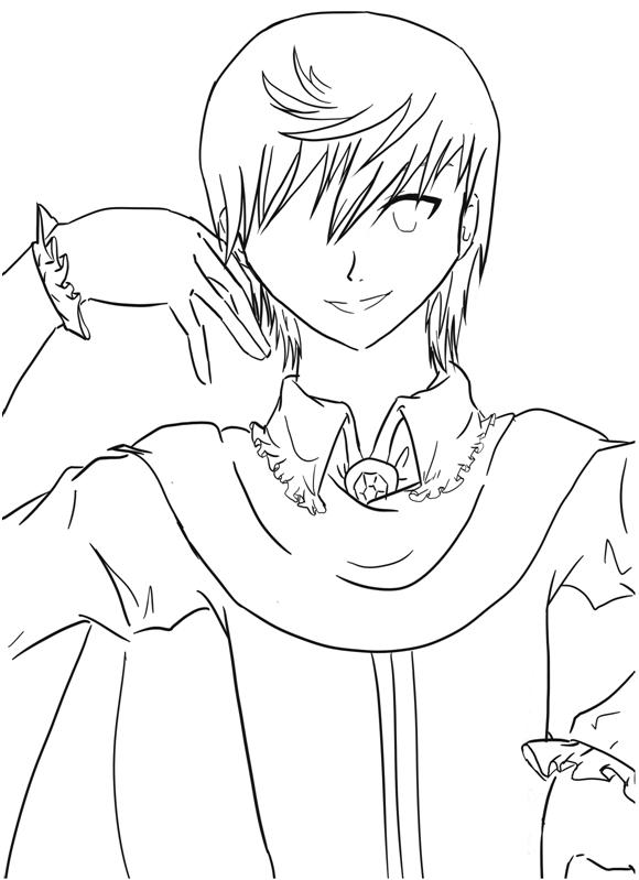 Falorin Line Art
