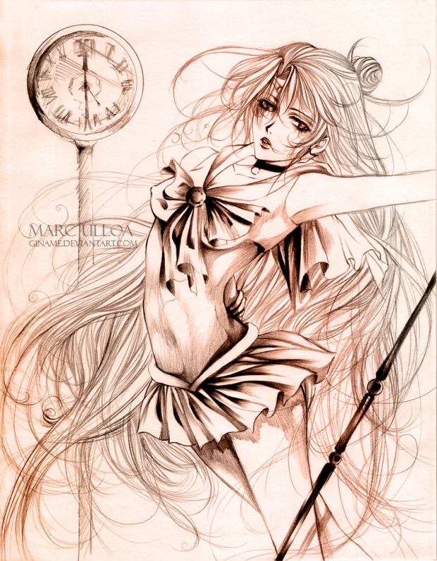 Sailor Pluto Sketch