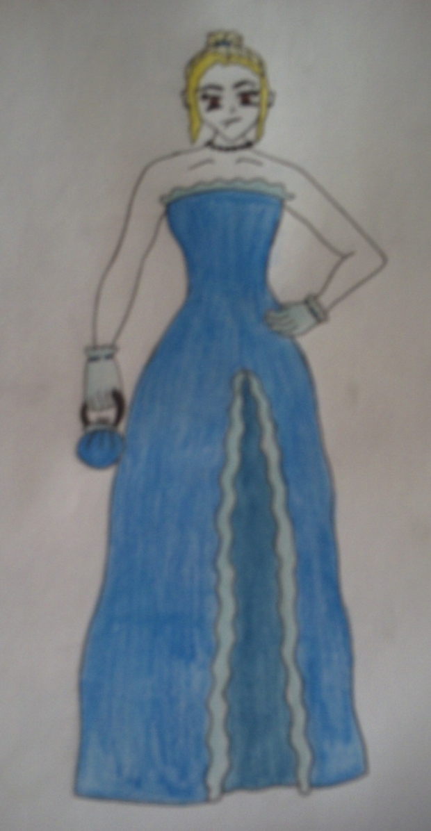 Rini in a dress!