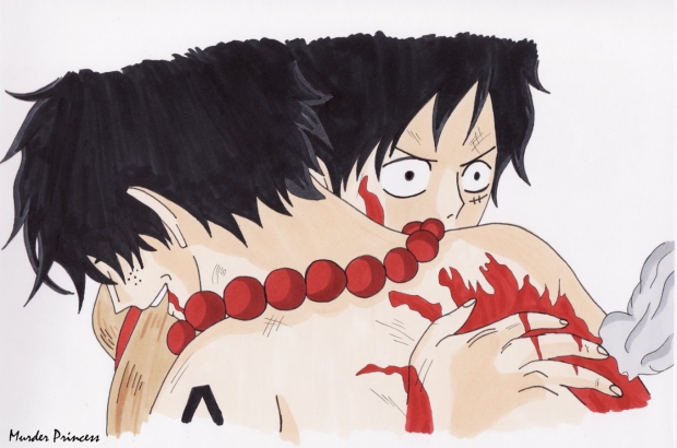 Luffy and Ace 2