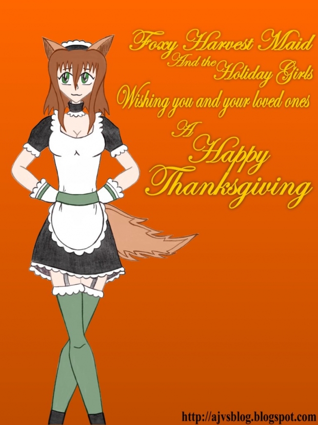 Foxy Harvest Maid: Thanksgiving 2011