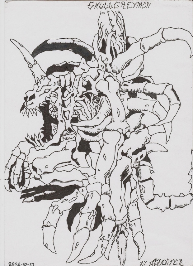 Skull Greymon