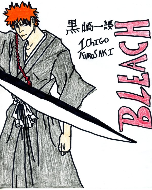 drawing of ichigo