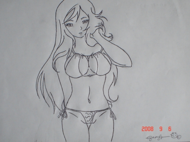 anime in swimsuit