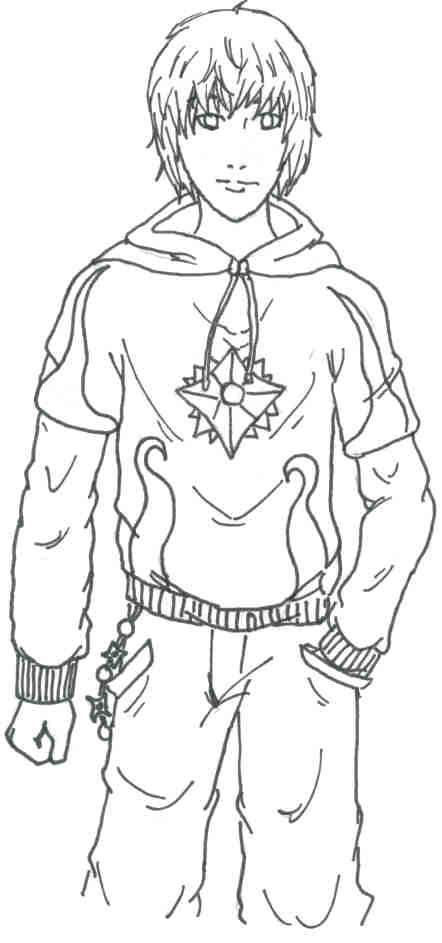 Lineart "Be good, DUDE"