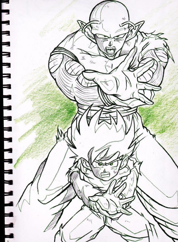 gohan and piccolo