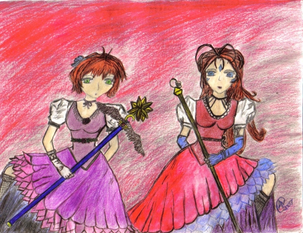 Belldandy and Sakura