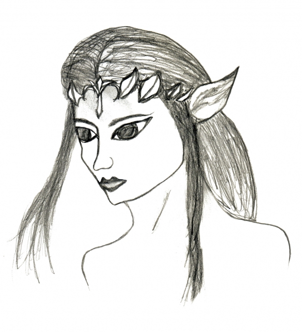 Princess Zelda (Twilight sketch 1)