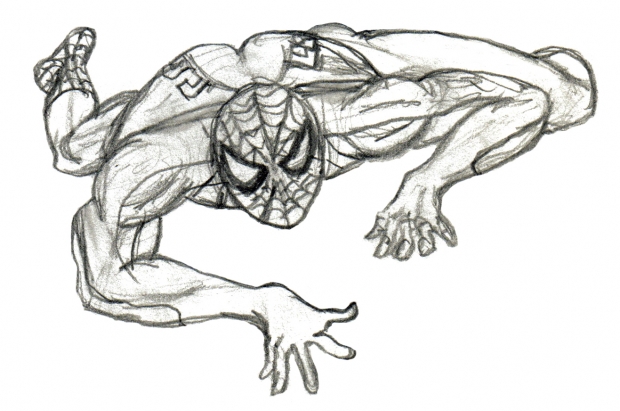 Spider-man sketch 1