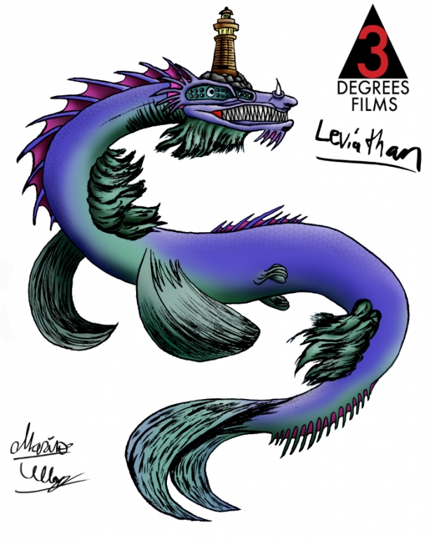 Leviathan Full Body Concept Art