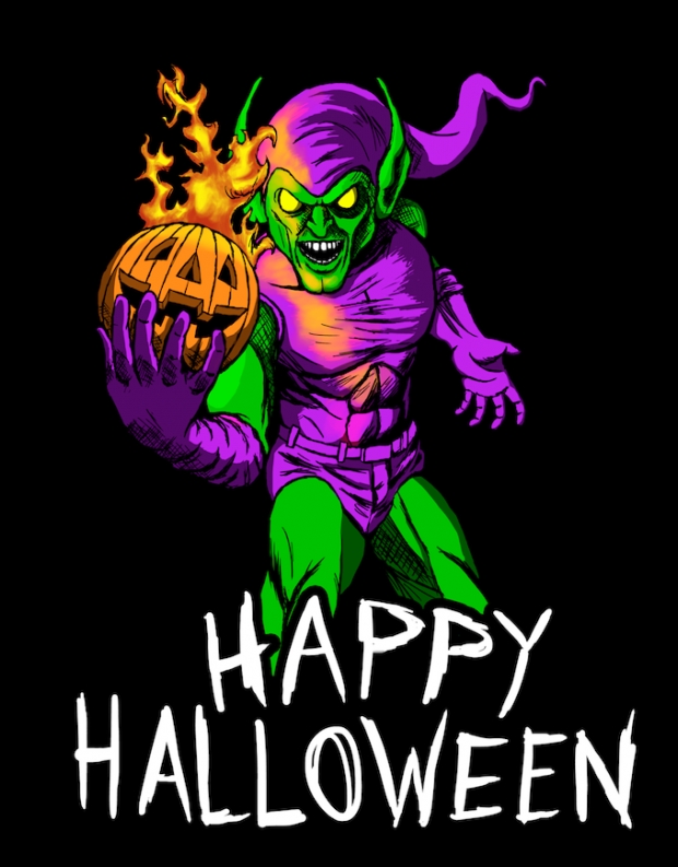 Halloween 2015 Green Goblin colored